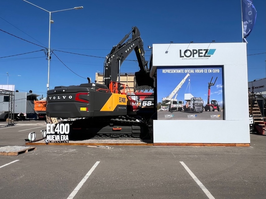 Stand VOLVO en Expo San Juan Minera 2026