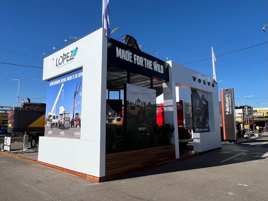 Stand VOLVO en Expo San Juan Minera 2026