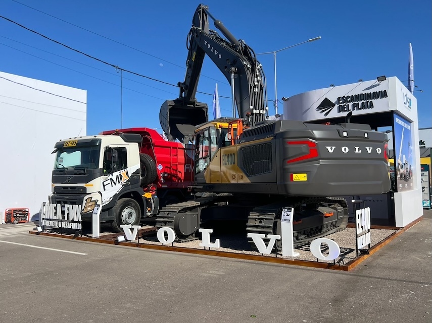 Stand VOLVO en Expo San Juan Minera 2026